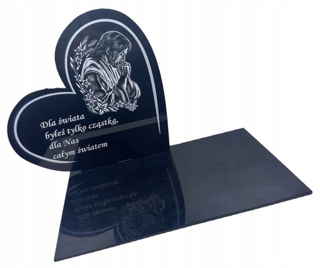 Veľká podstavka pod sviečku s vlastným venovaním a výberom grafiky a textu